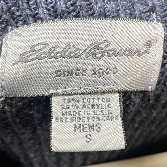 Vintage Eddie Bauer Men’s Henley Sweater - Picture 5 of 5